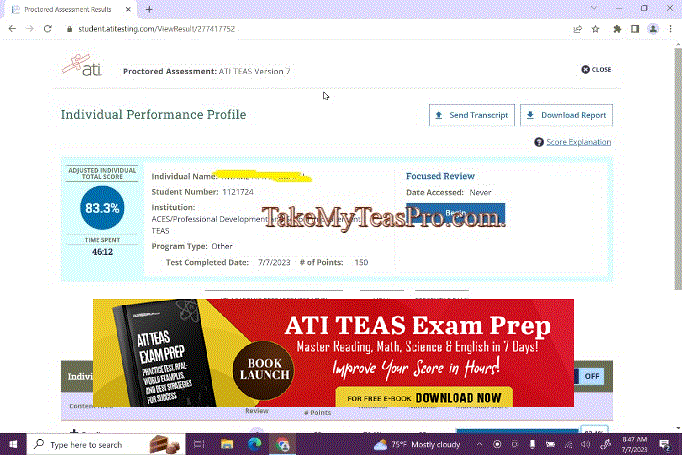 take my teas exam reviews