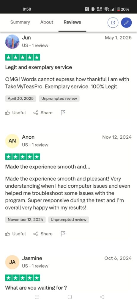 pay someone to take my teas