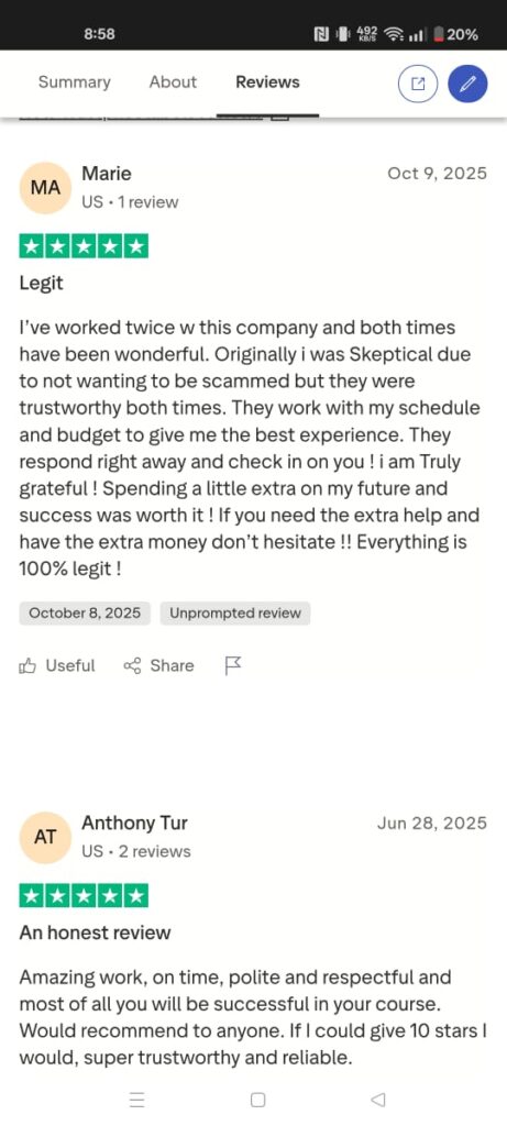 pay someone to take my teas